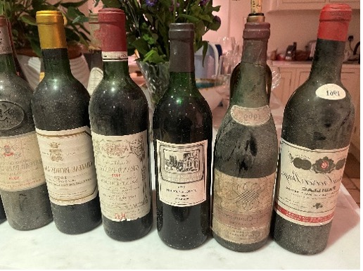 a selection of classic wines